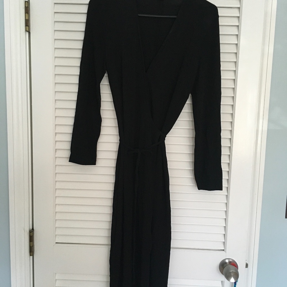 Brooks Brothers wrap dress